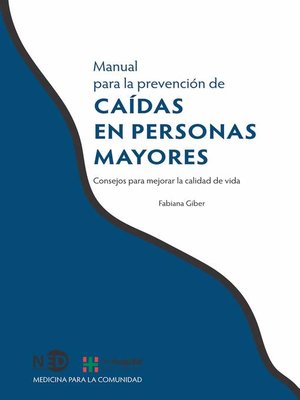 cover image of Manual para la prevención de caídas en personas mayores